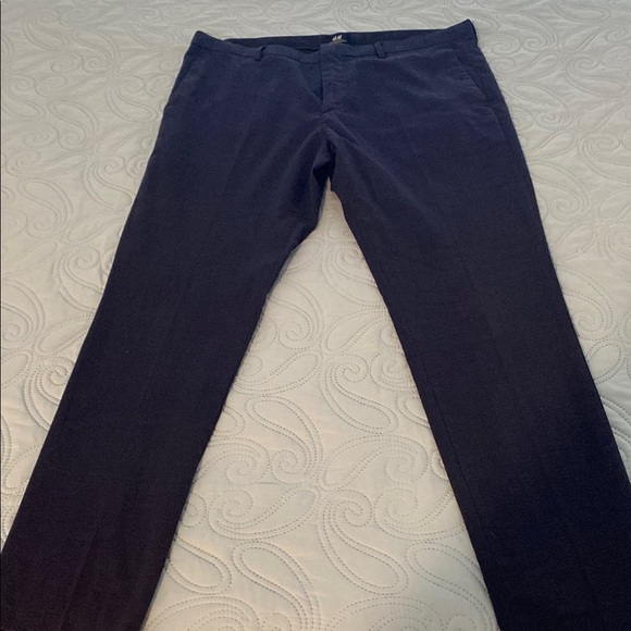 Men's Navy Pants - Picture 1 of 3